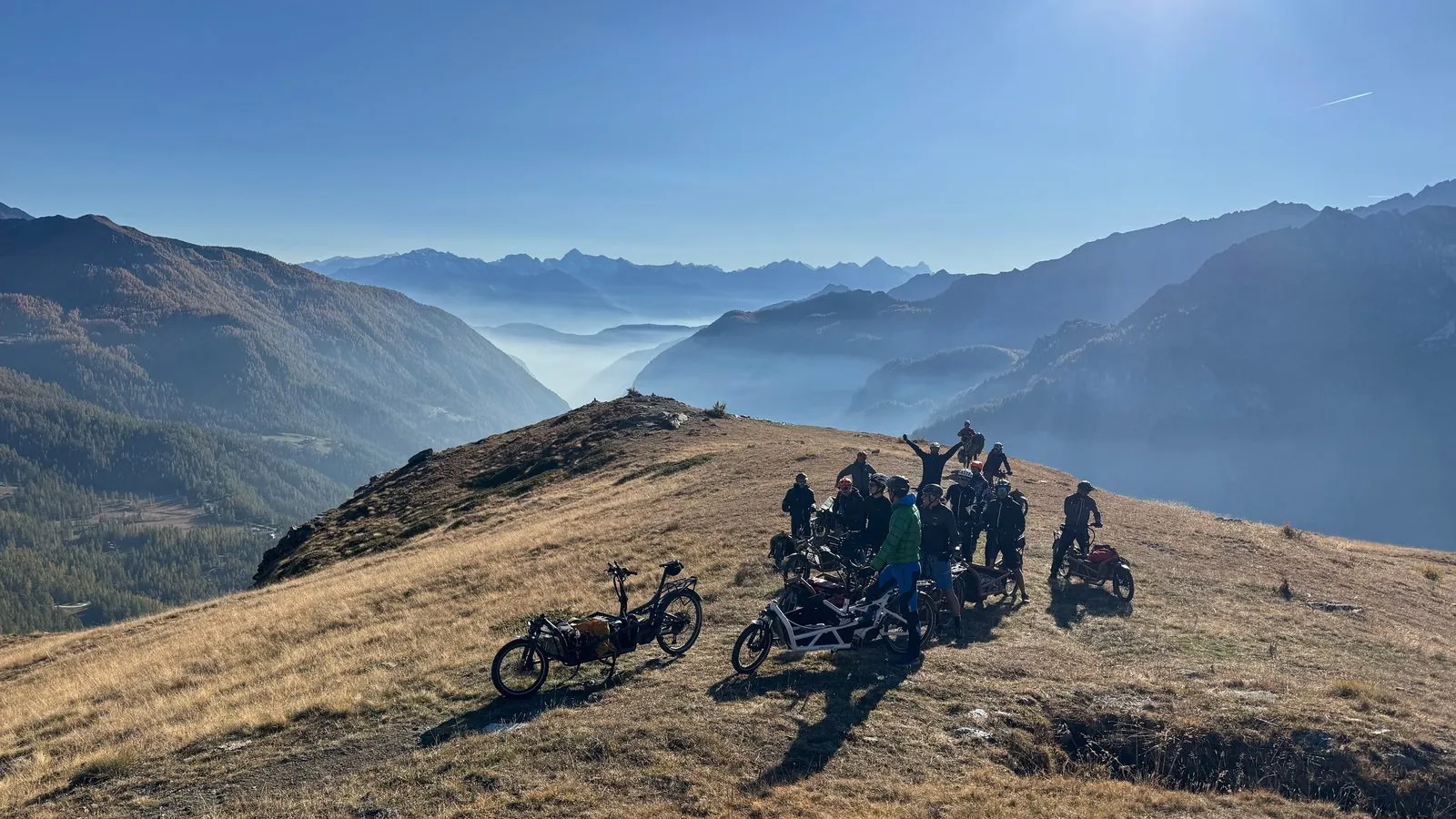 BigaAdventure 2025, Cervinia — cargo bike sul crinale