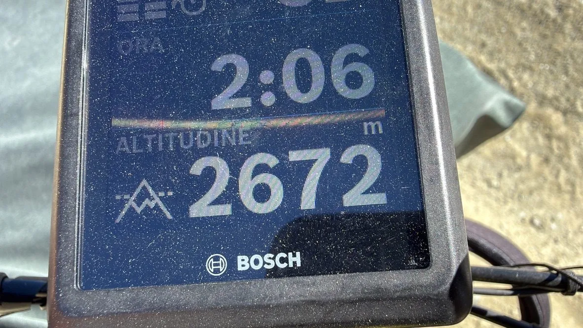 BigaAdventure 2025, Cervinia — il computer di bordo Bosch a quota 2672 m